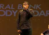 Blind singer Afsal singing in Melody in Darkness