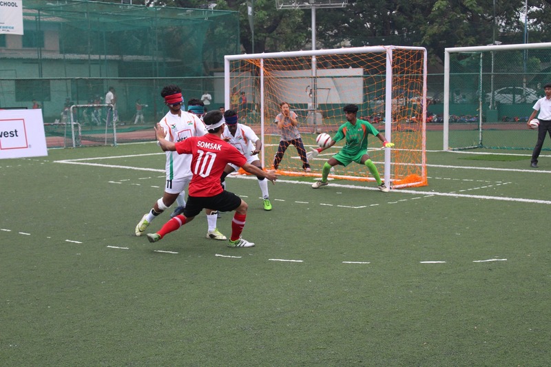 blind football 